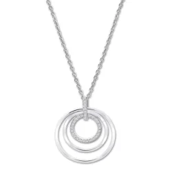 LOTUS Silver Halskette Kreis 925 Silber Lotus Silver Trendy JLP3584-1-1