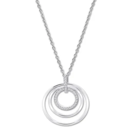 LOTUS Silver Halskette Kreis 925 Silber Lotus Silver Trendy JLP3584-1-1
