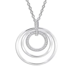 LOTUS Silver Halskette Kreis 925 Silber Lotus Silver Trendy JLP3584-1-1