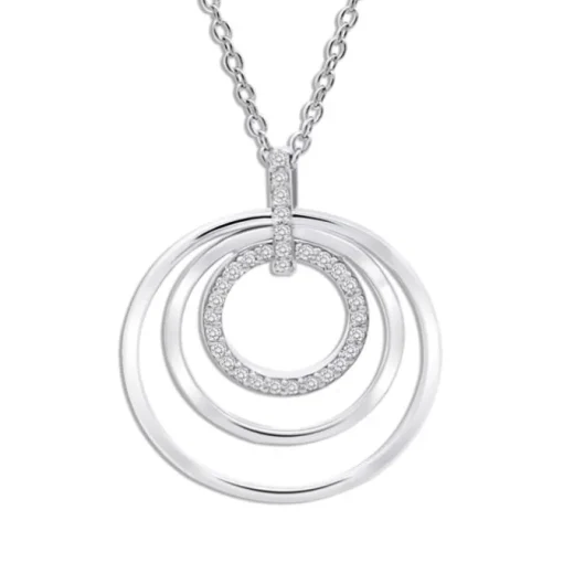 LOTUS Silver Halskette Kreis 925 Silber Lotus Silver Trendy JLP3584-1-1