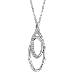 LOTUS Silver Halskette Oval 925 Silber Lotus Silver IT Girl JLP3489-1-1