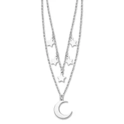 LOTUS Silver Halskette Sterne Mond 925 Silber Lotus Silver Trendy JLP3258-1-1