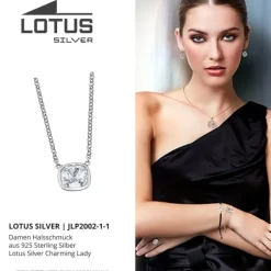 LOTUS Silver Halskette Stein SILBER LP2002-1/1 Zirkonias JLP2002-1-1