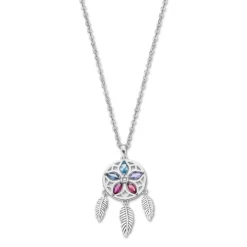 LOTUS Silver Halskette Traumfänger Zirconia 925 Silber Charming Lady JLP3144-1-1
