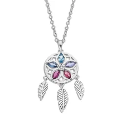 LOTUS Silver Halskette Traumfänger Zirconia 925 Silber Charming Lady JLP3144-1-1