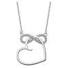 LOTUS Silver Halskette Unendlich Herz 925 Silber LP1819-1/1 Zirkonia JLP1819-1-1