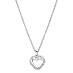 LOTUS Silver Halskette Zirkoniastein 925 Silber Lotus Moments JLP3137-1-1