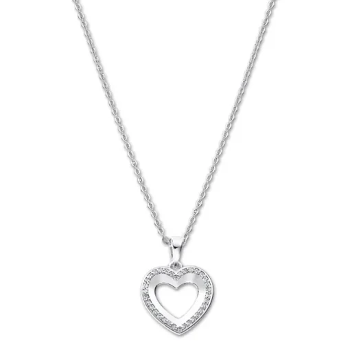 LOTUS Silver Halskette Zirkoniastein 925 Silber Lotus Moments JLP3137-1-1