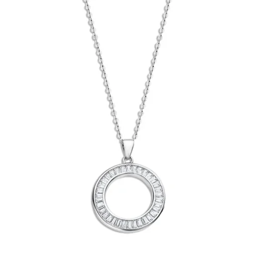 LOTUS Silver Halskette Zirkoniastein 925 Silber Pure Essential JLP3115-1-1