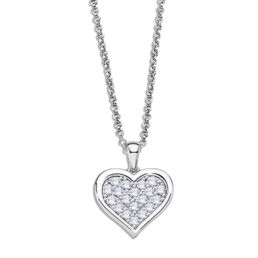 LOTUS Silver Halskette Zirkoniastein 925 Silber Lotus Moments JLP3125-1-1