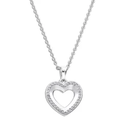 LOTUS Silver Halskette Zirkoniastein 925 Silber Lotus Moments JLP3137-1-1
