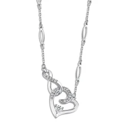 LOTUS Silver Halskette Zirkoniastein 925 Silber Lotus Silver Moments JLP3518-1-1