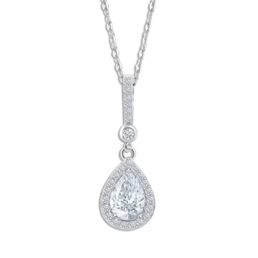 LOTUS Silver Halskette Zirkoniastein Silber Zirkonia Pure Essential JLP1592-1-1