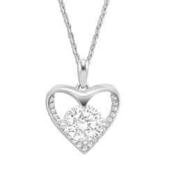 LOTUS Silver Halskette Zirkoniastein 925 Silber Lotus Silver Trendy JLP3752-1-1
