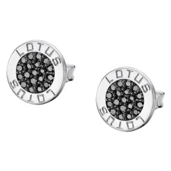 LOTUS Silver Ohrstecker Circle 925 Silber LP1252-4/4 Zirkonia Trendy JLP1252-4-4
