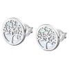 LOTUS Silver Ohrstecker Lebensbaum Kreis 925 Silber LP1821-4/1 Hidra JLP1821-4-1