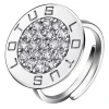 LOTUS Silver Ring Circle 925 Silber LP1252-3/1 weiß Zirkonia Trendy JLP1252-3-1
