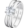 LOTUS Silver Ring Zirkoniastein 925 Silber Lotus Silver Trendy JLP3509-3-118