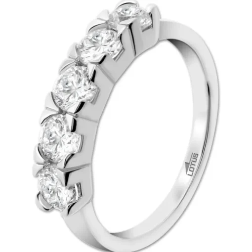 LOTUS Silver Ring Zirkoniastein 925 Silber Lotus Silver Trendy JLP3739-3-116