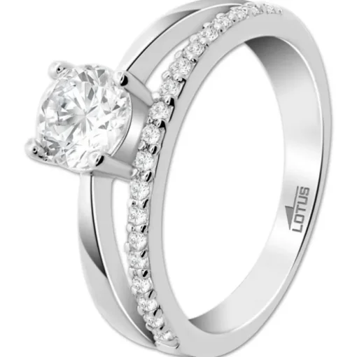 LOTUS Silver Ring Zirkoniastein 925 Silber Lotus Silver Trendy JLP3741-3-112