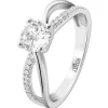 LOTUS Silver Ring Zirkoniastein 925 Silber Lotus Silver Trendy JLP3742-3-114