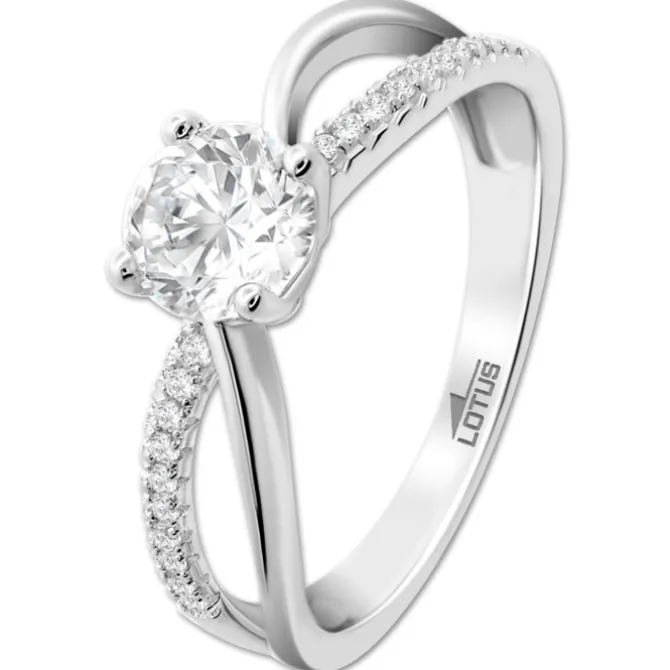 LOTUS Silver Ring Zirkoniastein 925 Silber Lotus Silver Trendy JLP3742-3-116