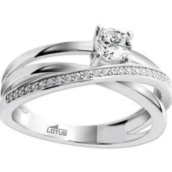 LOTUS Silver Ring Zirkoniastein 925 Silber Lotus Silver Trendy JLP3732-3-116