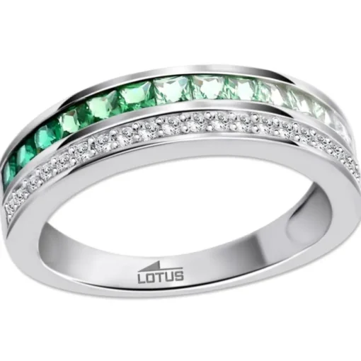 LOTUS Silver Ring Zirkoniastein 925 Silber Lotus Silver Trendy JLP3730-3-214