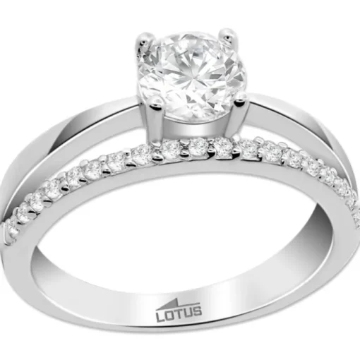 LOTUS Silver Ring Zirkoniastein 925 Silber Lotus Silver Trendy JLP3741-3-112