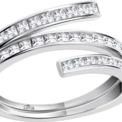 LOTUS Silver Ring Zirkoniastein 925 Silber Lotus Silver Trendy JLP3731-3-116