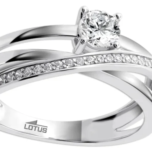 LOTUS Silver Ring Zirkoniastein 925 Silber Lotus Silver Trendy JLP3732-3-112