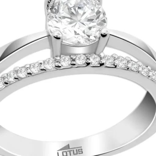 LOTUS Silver Ring Zirkoniastein 925 Silber Lotus Silver Trendy JLP3741-3-112
