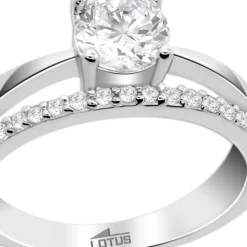 LOTUS Silver Ring Zirkoniastein 925 Silber Lotus Silver Trendy JLP3741-3-116