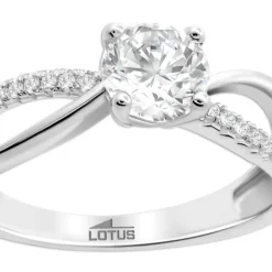 LOTUS Silver Ring Zirkoniastein 925 Silber Lotus Silver Trendy JLP3742-3-114