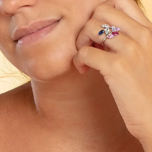 LOTUS Silver Ring Zirkoniastein 925 Silber Lotus Silver IT Girl JLP3380-3-112