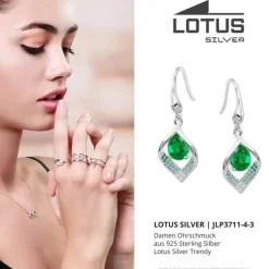 LOTUS Silver Zirkoniastein 925 Silber Lotus Silver Trendy JLP3711-4-3