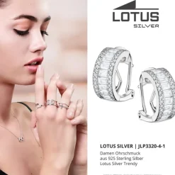 LOTUS Silver Zirkoniastein 925 Silber Lotus Silver Trendy JLP3320-4-1