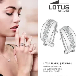 LOTUS Silver Zirkoniastein 925 Silber Lotus Silver Trendy JLP3321-4-1