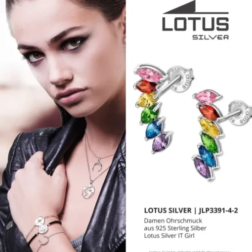 LOTUS Silver Zirkoniastein 925 Silber Lotus Silver IT Girl JLP3391-4-2
