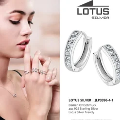 LOTUS Silver Zirkoniastein 925 Silber Lotus Silver Trendy JLP3396-4-1