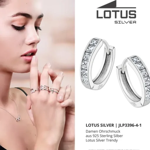 LOTUS Silver Zirkoniastein 925 Silber Lotus Silver Trendy JLP3396-4-1