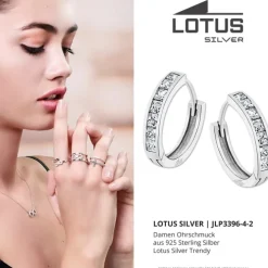 LOTUS Silver Zirkoniastein 925 Silber Lotus Silver Trendy JLP3396-4-2