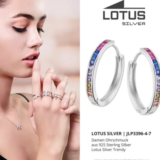 LOTUS Silver Zirkoniastein 925 Silber Lotus Silver Trendy JLP3396-4-7