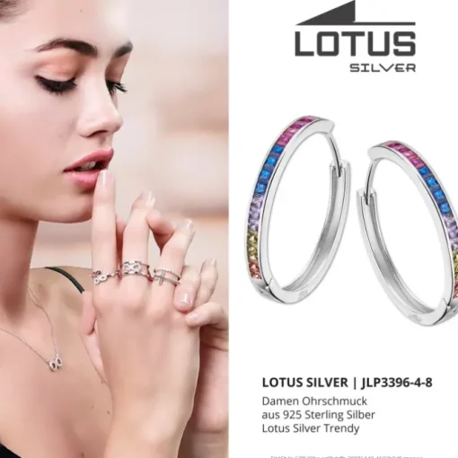 LOTUS Silver Zirkoniastein 925 Silber Lotus Silver Trendy JLP3396-4-8