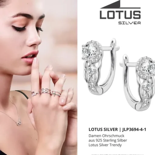 LOTUS Silver Zirkoniastein 925 Silber Lotus Silver Trendy JLP3694-4-1