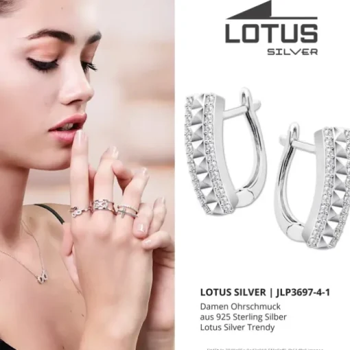 LOTUS Silver Zirkoniastein 925 Silber Lotus Silver Trendy JLP3697-4-1