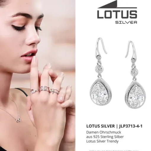 LOTUS Silver Zirkoniastein 925 Silber Lotus Silver Trendy JLP3713-4-1