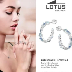 LOTUS Silver Zirkoniastein 925 Silber Lotus Silver Trendy JLP3637-4-1