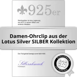 LOTUS Silver Zirkoniastein 925 Silber Lotus Silver Trendy JLP3694-4-1
