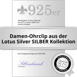 LOTUS Silver Zirkoniastein 925 Silber Lotus Silver Trendy JLP3697-4-1